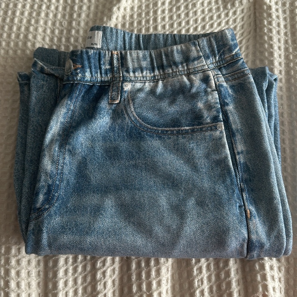 Rag & Bone Miramar Wide Leg Sweatpant "Jeans" in Valentina - Picture 5 of 10